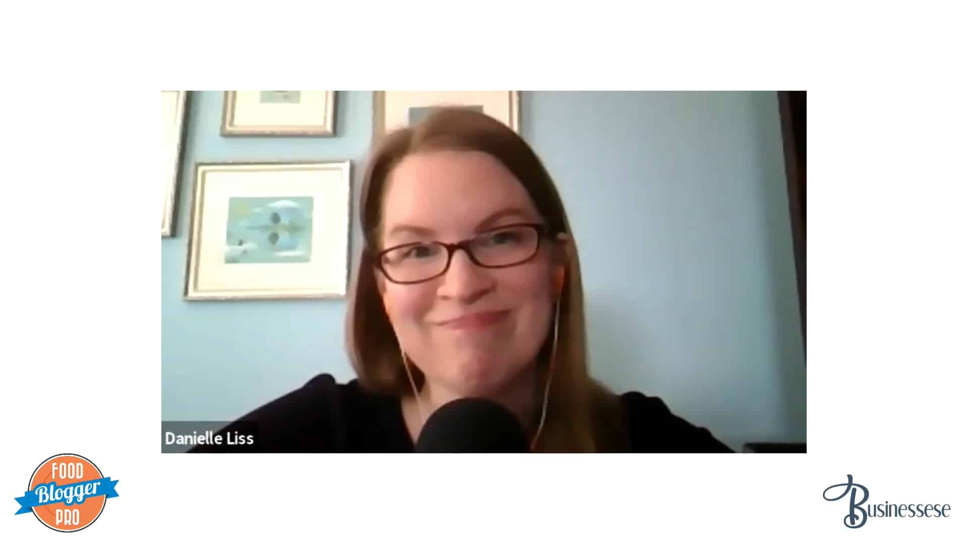 Danielle Liss talking about negotiating with brands on Food Blogger Pro
