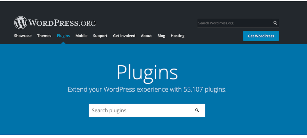 A screenshot of the WordPress plugin repository