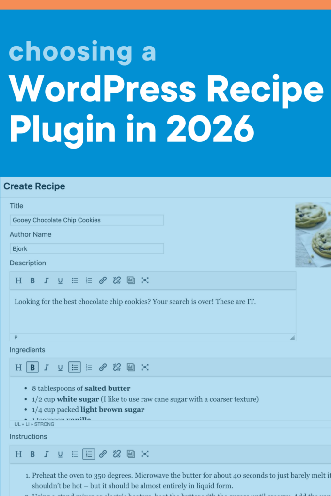 Choosing a WordPress Recipe Plugin in 2026 - Food Blogger Pro