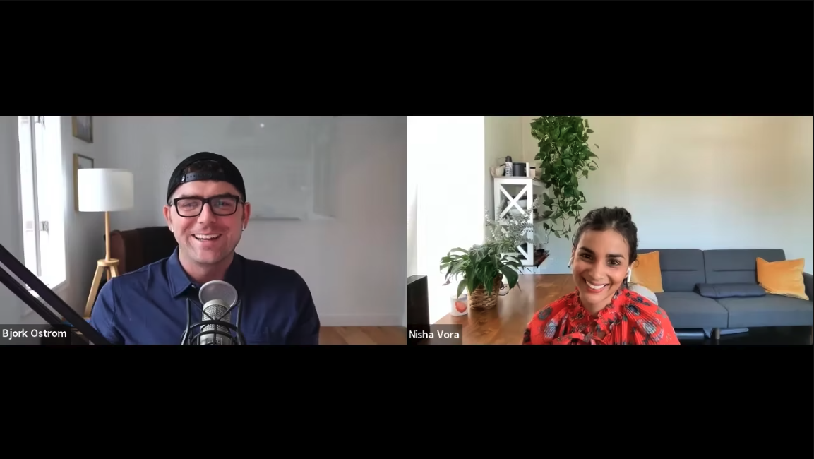 YouTube Strategy Q&A with Nisha Vora Zoom call