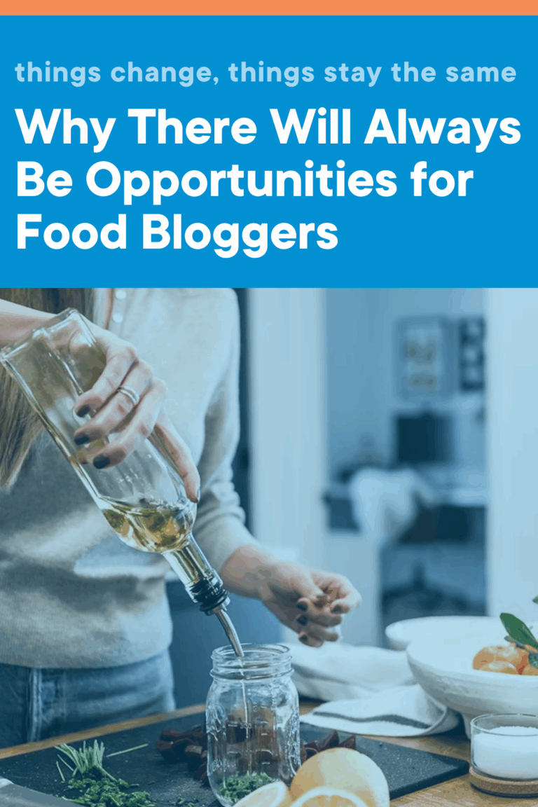 Things Change, Things Stay the Same - Food Blogger Pro