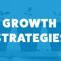 An image of seedlings and the title of Nisha Vora's episode on the Food Blogger Pro Podcast, 'Growth Strategies.'