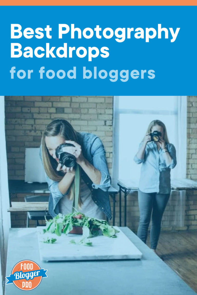 Best Photography Backdrops for Food Bloggers - Food Blogger Pro