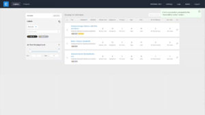 filtering to show how to add items to a project on Clariti's explore page