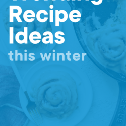 Cinnamon Rolls and the title of this blog post 'Trending Recipe Ideas this Winter'