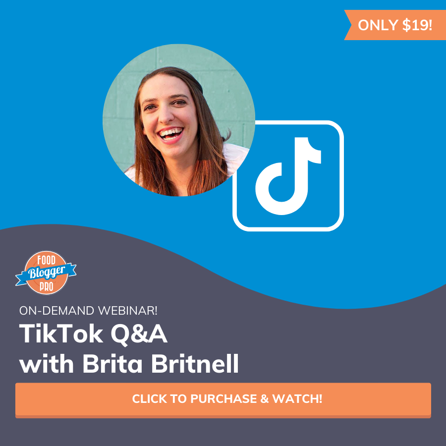 promo image for our TikTok Q&A with Brita Britnell