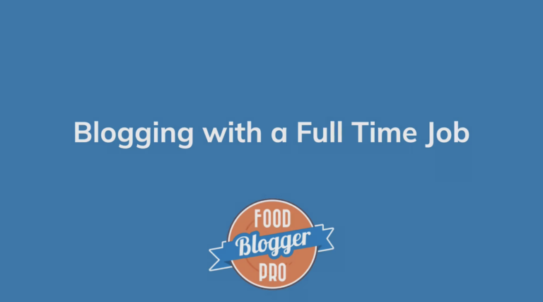 Thumbnail for course introduction of blogging with a full-time job